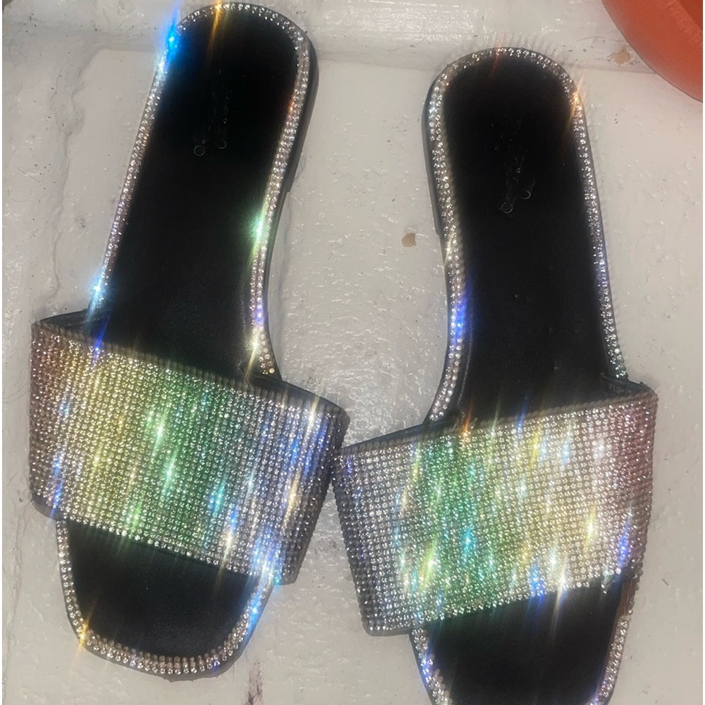 Woman’s rainbow 🌈 sandals